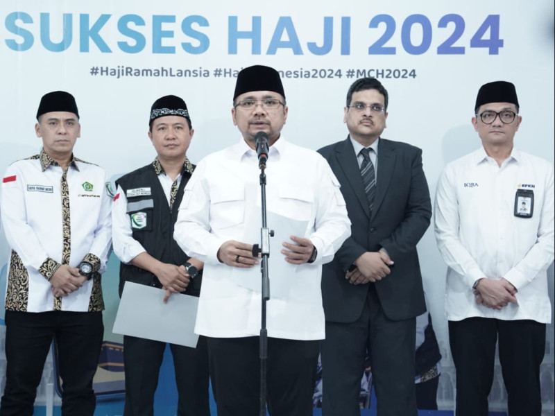 Sukses Haji 2024, Menag Apresiasi dan Sampaikan Terima Kasih ke Saudi