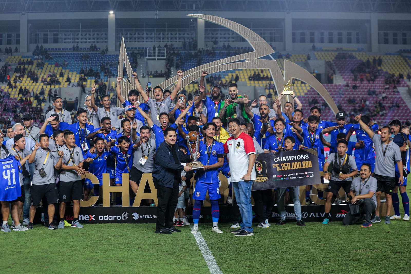 Arema FC Juara Piala Presiden 2024 - PSSI