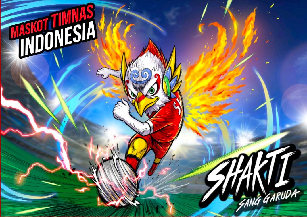 Mengenal Shakti, Maskot Baru Timnas Indonesia