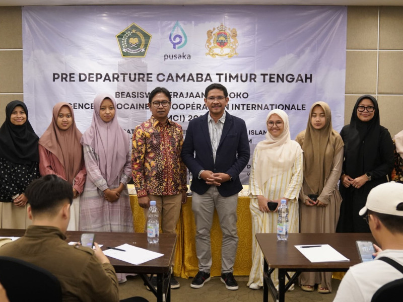 Kemenag Berangkatkan 49 Mahasiswa Penerima Beasiswa Kerajaan Maroko