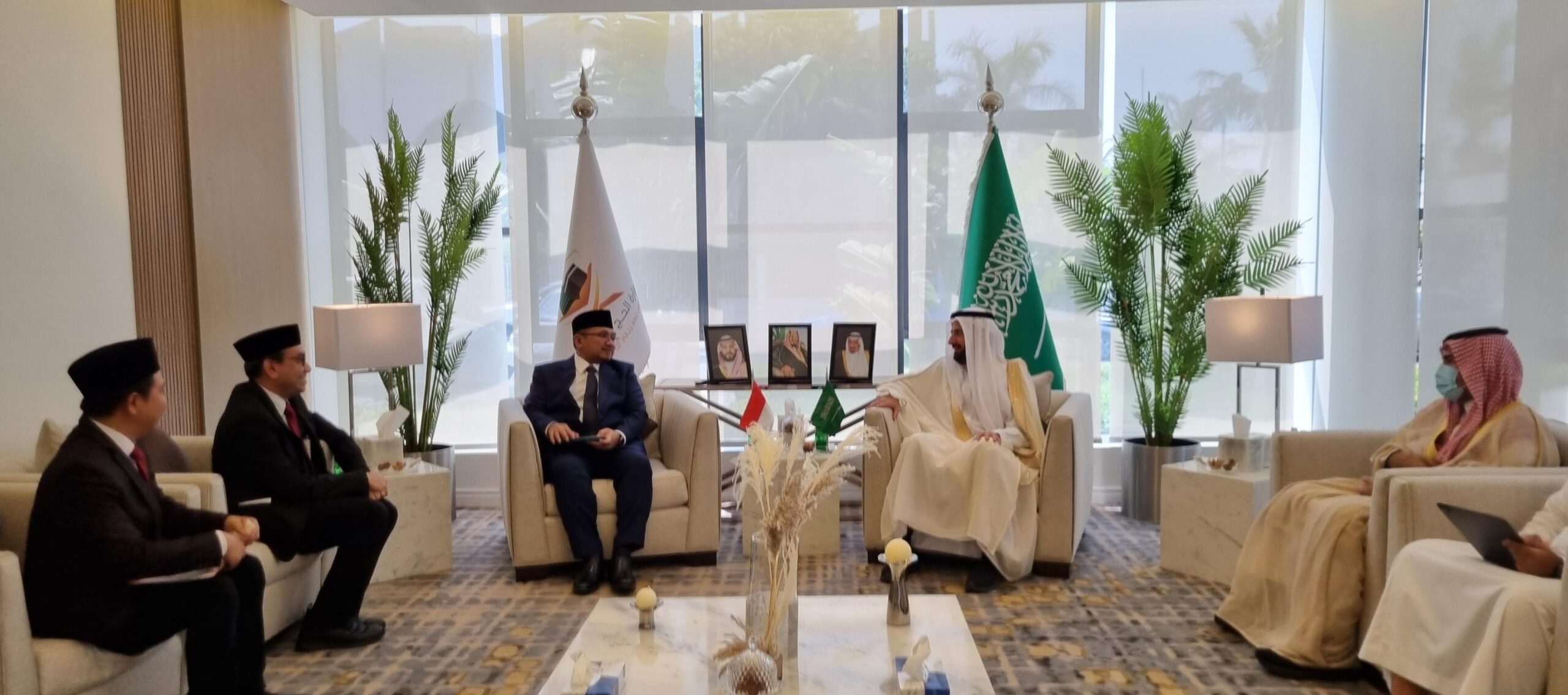 Menag Yaqut Diterima Menhaj Tawfiq, Bahas Persiapan Haji 1446 H/2025 M