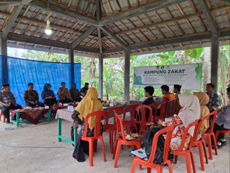 Kemenag, Baznas, dan LAZ Kembangkan Ekonomi Warga Kampung Zakat