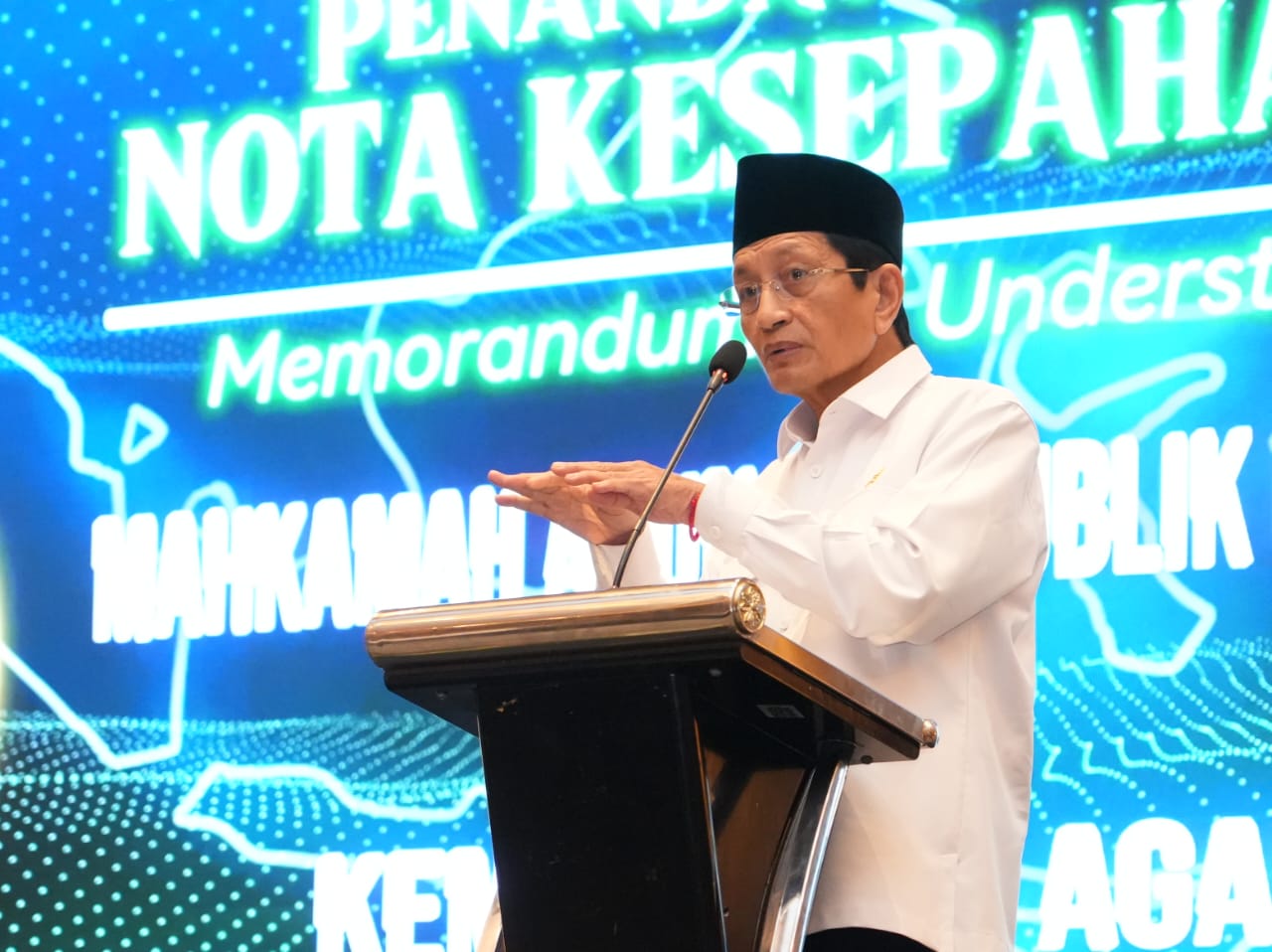 Kemenag dan Mahkamah Agung Tandatangan MoU Integrasi Data Pernikahan dan Perceraian