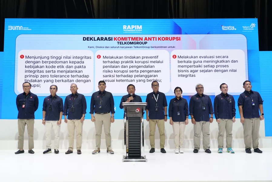 TelkomGroup Deklarasikan Komitmen Anti Korupsi