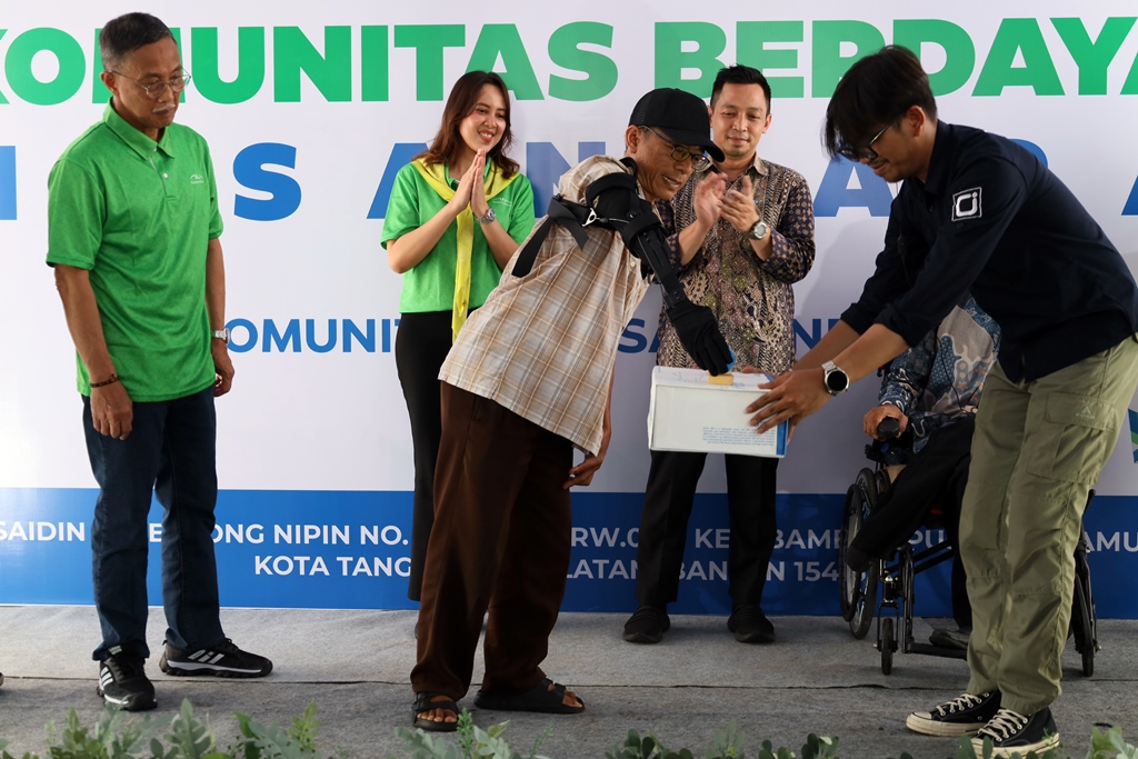 PT Nusantara Infrastructure Tbk Dukung UMKM Lokal Milik Disabilitas Melalui Program Komunitas Berdaya Nusantara di Tangsel