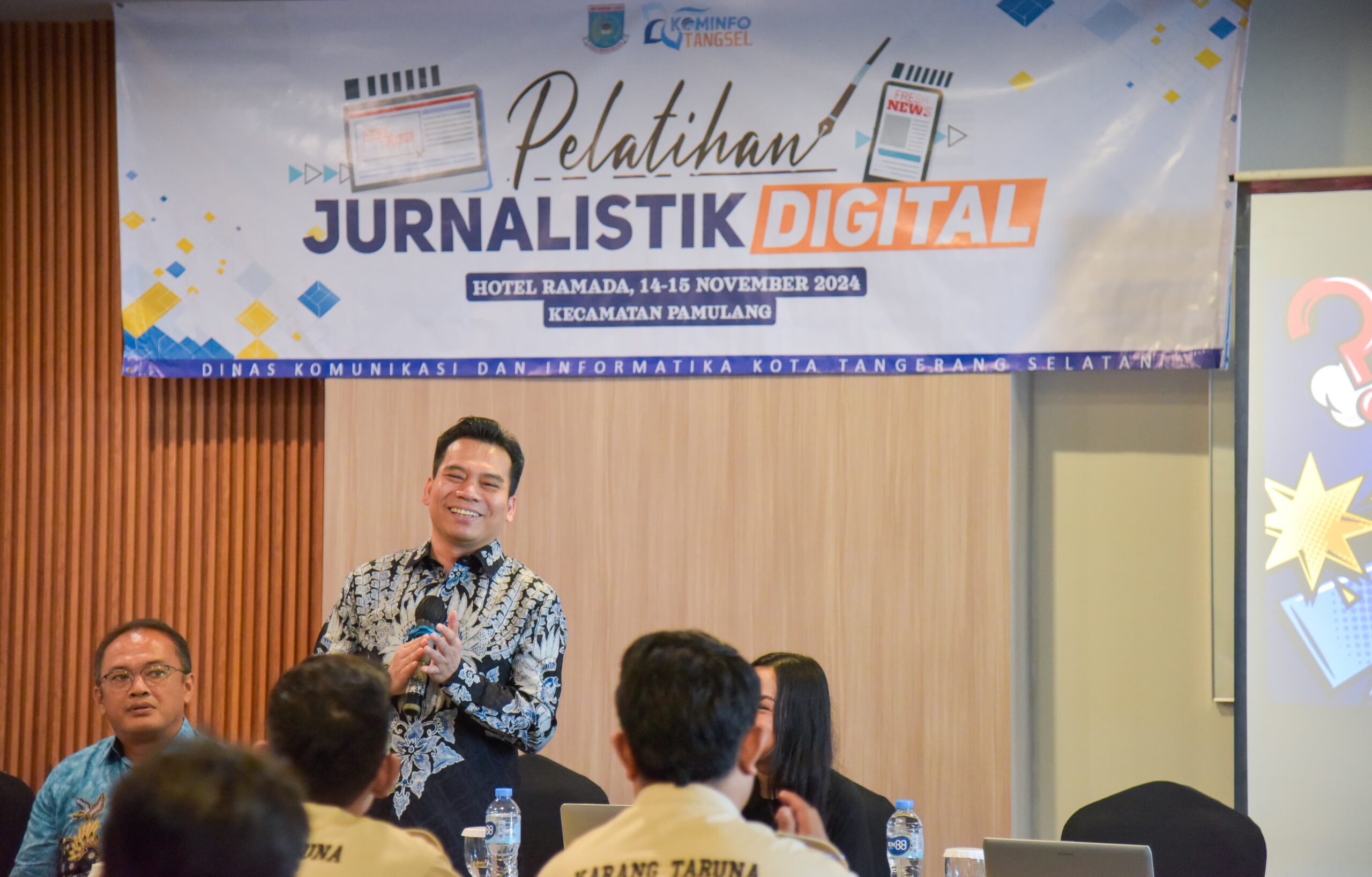 Tingkatkan Kemampuan Warga, Diskominfo Tangsel Gelar Pelatihan Jurnalistik Digital