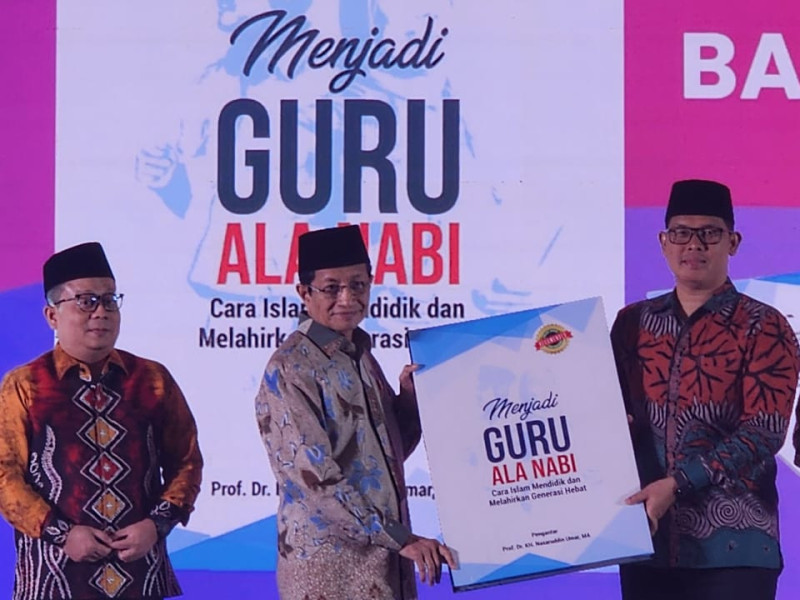 Kemenag Luncurkan Buku ‘Menjadi Guru Ala Nabi’