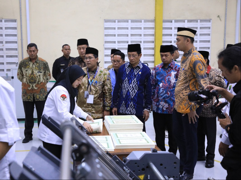 UPQ Kemenag Targetkan Cetak 1 Juta Mushaf Al-Qur’an pada 2025