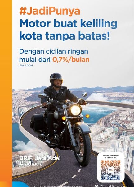 BRI Finance Berikan Promo Untuk Para Bikers Touring Di Awal Tahun Baru dengan Motor Baru