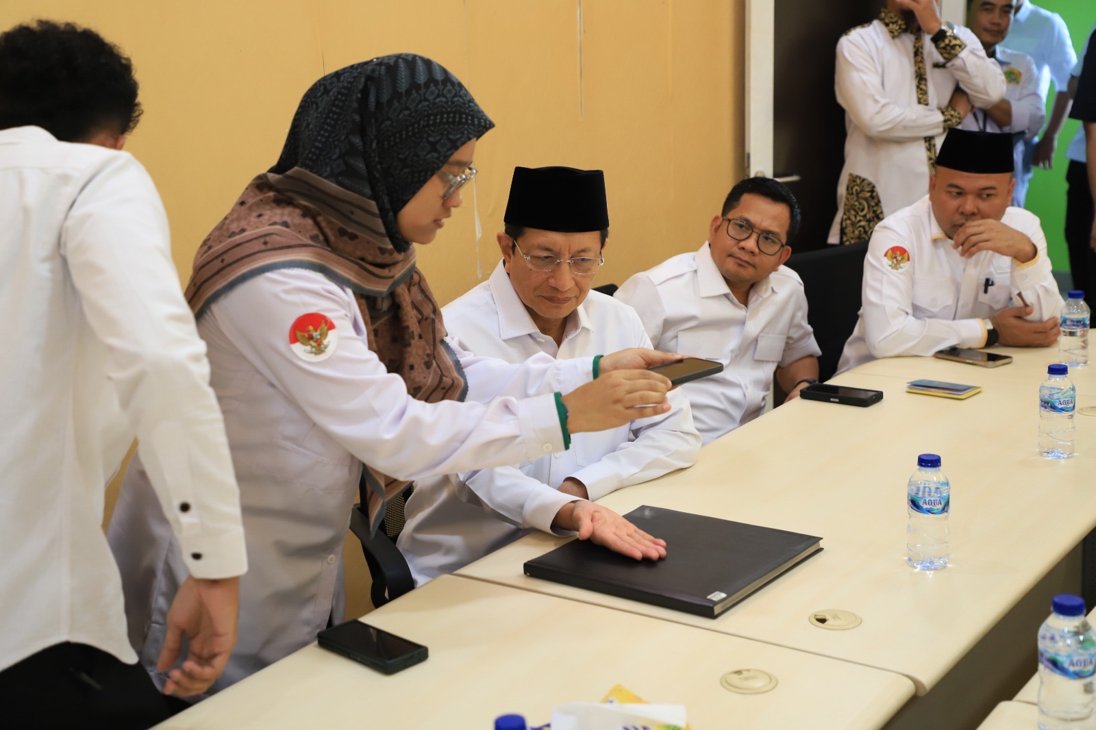 Menag Apresiasi Kinerja Karyawan Siskohat dalam Proses Bio Visa Jemaah Haji