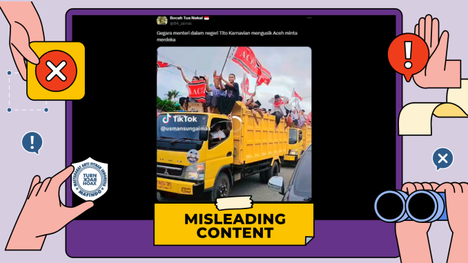 [SALAH] Video Konvoi Tuntut Aceh Merdeka