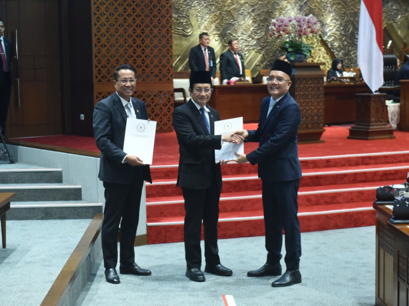 DPR Sahkan Revisi UU tentang Perubahan Ketiga Atas UU Nomor 8/ 2019 tentang Penyelenggaraan Ibadah Haji dan Umrah
