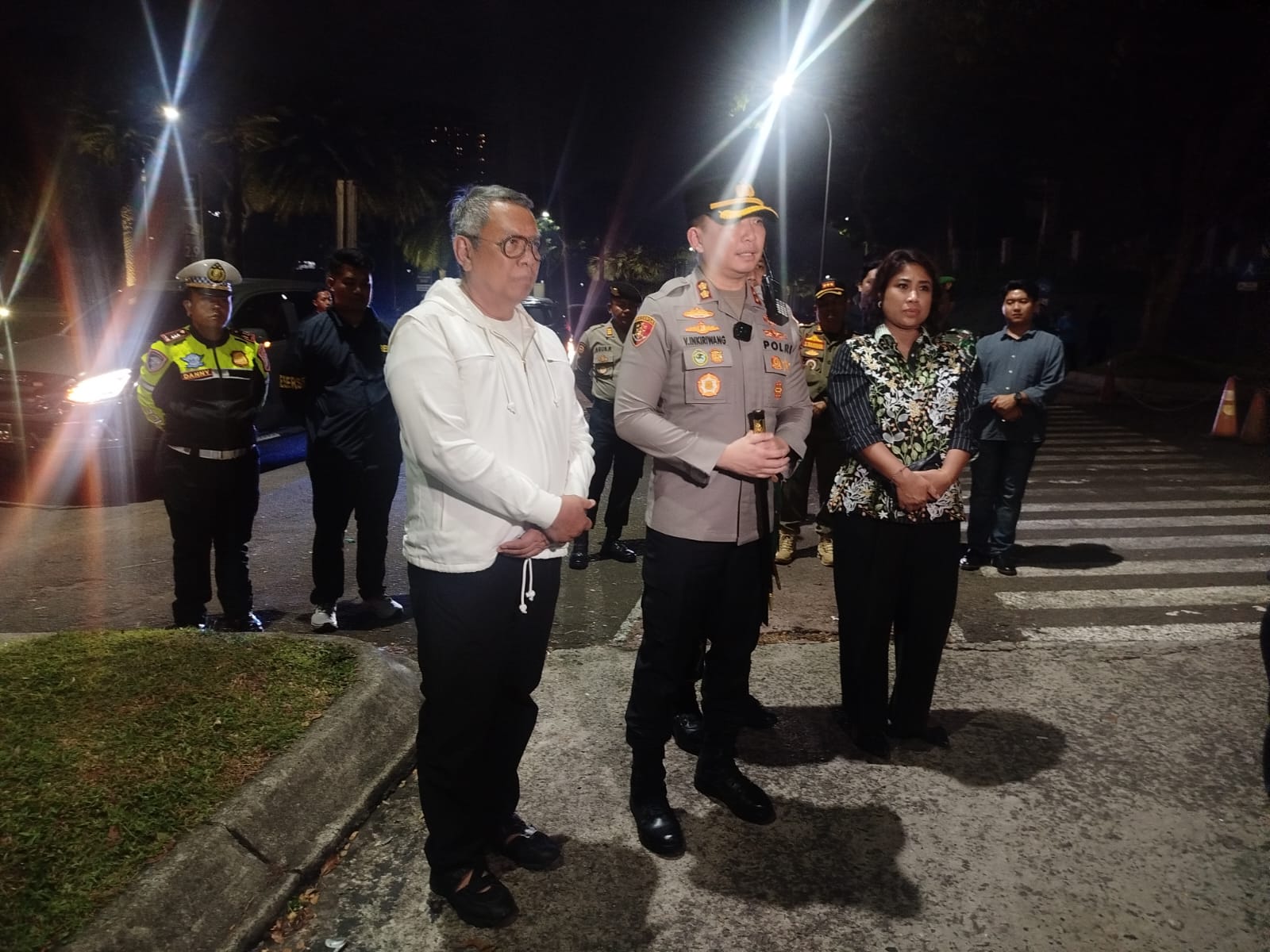 Patroli Gabungan Skala Besar di Tangsel, Benyamin Davnie Pastikan Keamanan Warga Tetap Terjaga